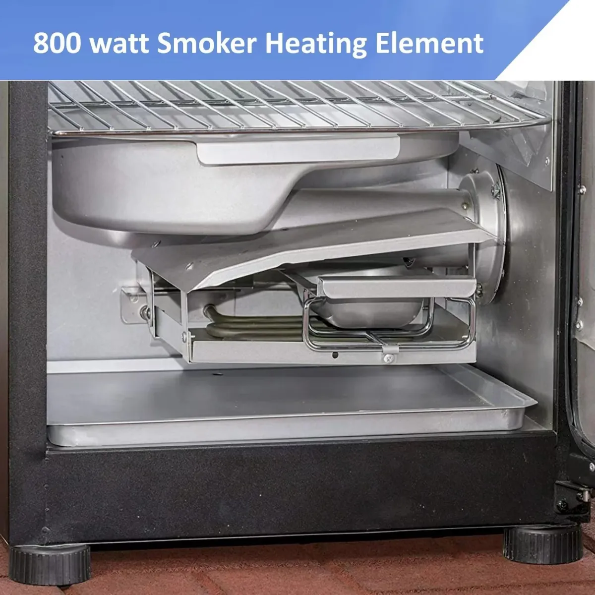 Masterbuilt 800 Watt Digital Control Electric Smoker Element Kit - Replacement Part for 30 Inch Smoker, MB20071117 - Image 4
