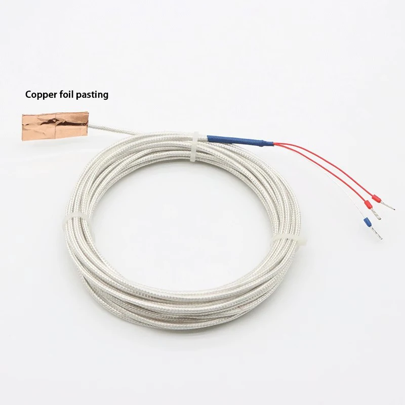 25mmx19mm Rtd Sensors PT100 Self-Adhesive Polyimide Fast Response Surface Mount Stick on RTD Sensor 260C 3 Wire 4 Wire - Image 2