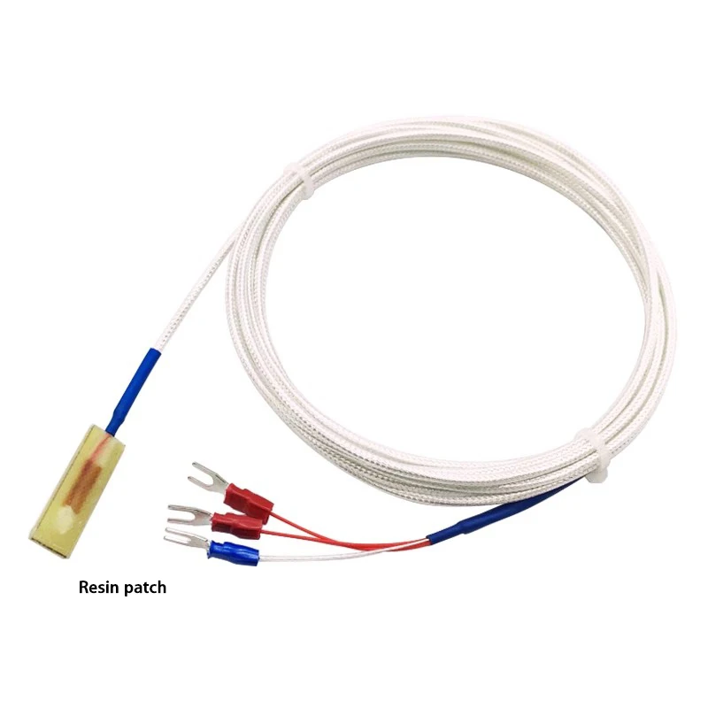 25mmx19mm Rtd Sensors PT100 Self-Adhesive Polyimide Fast Response Surface Mount Stick on RTD Sensor 260C 3 Wire 4 Wire - Image 3