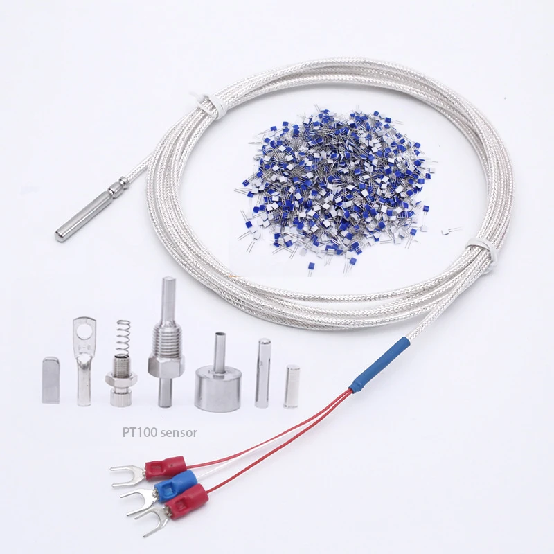 25mmx19mm Rtd Sensors PT100 Self-Adhesive Polyimide Fast Response Surface Mount Stick on RTD Sensor 260C 3 Wire 4 Wire - Image 6