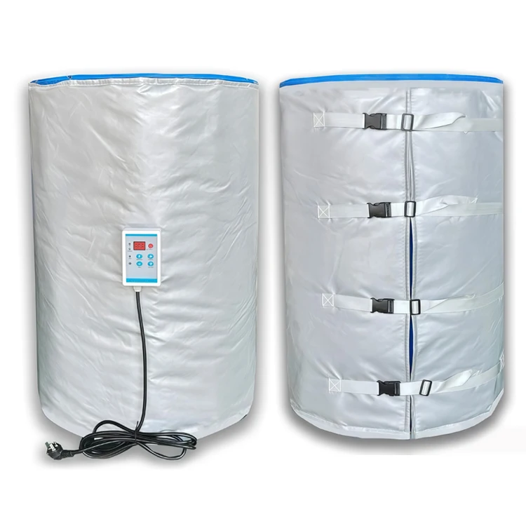 200L Adjustable Temperature Silicone Rubber IBC Heater Jacket for Oil Drums New Electric Flexible Heater - Image 4