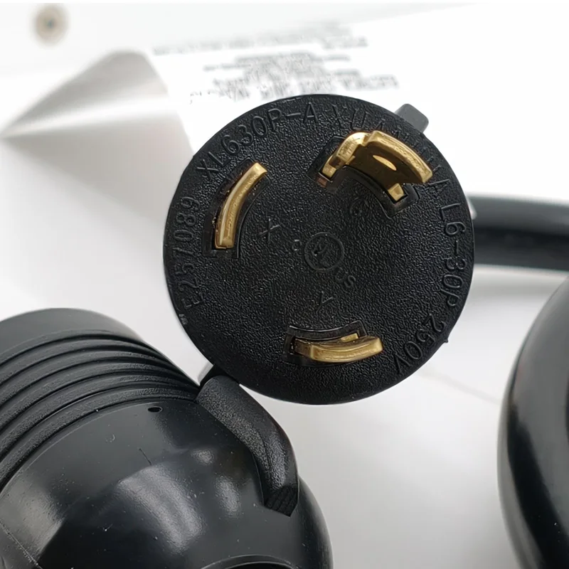 Plug Adapter Extension Power Cord Connector Heavy Duty Cord for Generators 250V 30A L6-30P to L14-30R - Image 4