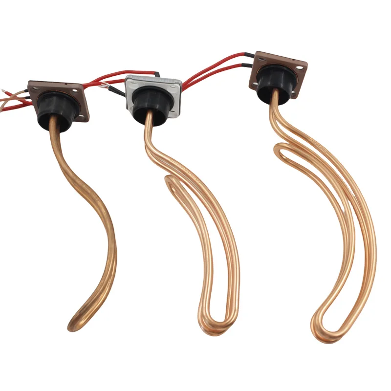 OEM Bolt-On Copper Water Heating Element Brass Immersion Heater Hot Water Heater for Industrial Household Solar Heating - Image 4