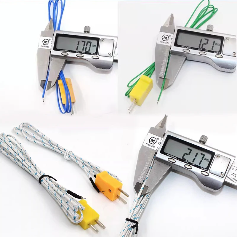 Line/point- Concrete K-type Thermocouple Probe Temperature Sensor with Probe Temperature Sensing Measurement - Pilt 2