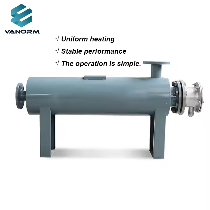 Industrial Explosion-Proof Automatic Pipeline Air Heater Compressed Drying Heater Water-Conductive Oil Heater - Pilt 3
