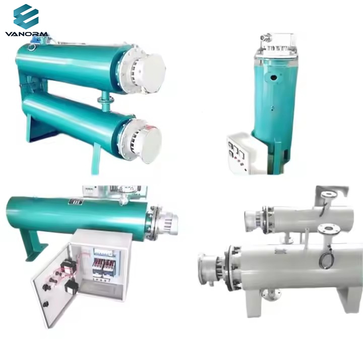 Industrial Explosion-Proof Automatic Pipeline Air Heater Compressed Drying Heater Water-Conductive Oil Heater - Pilt 4