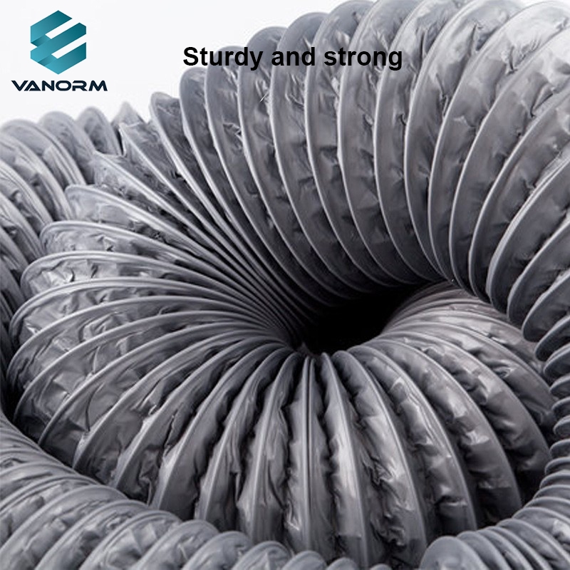 Thickened PVC Flexible Composite Exhaust Duct for New air System Ventilation and Exhaust air Duct Aluminum Foil Flexible Hose - Image 3