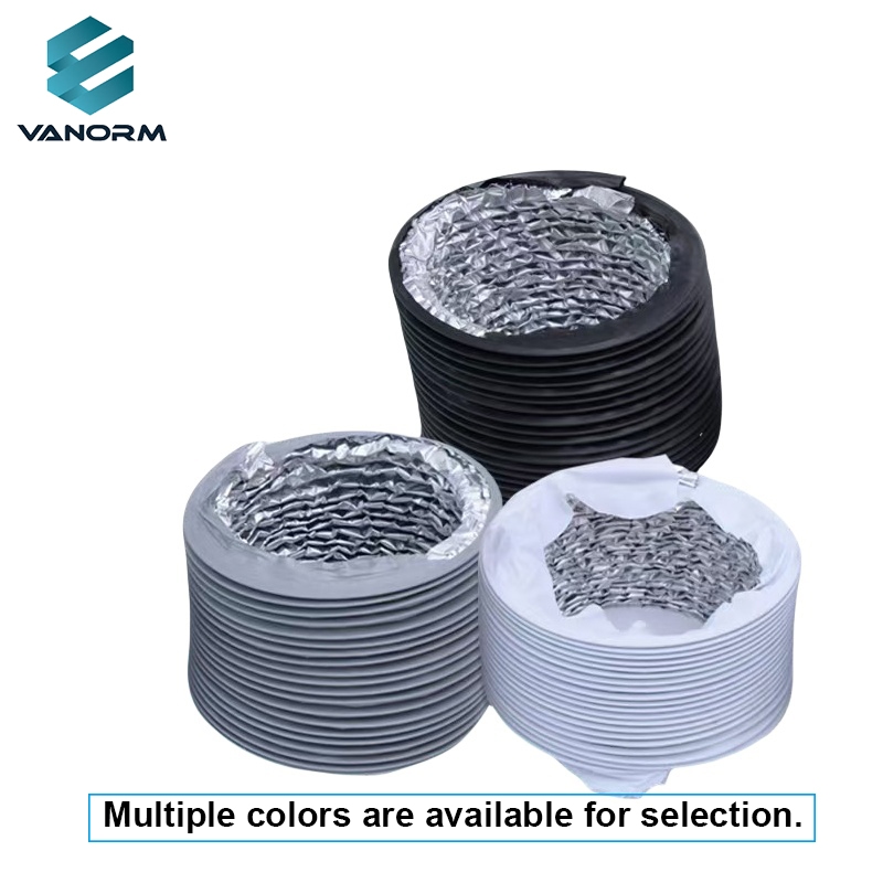 Thickened PVC Flexible Composite Exhaust Duct for New air System Ventilation and Exhaust air Duct Aluminum Foil Flexible Hose - Image 5