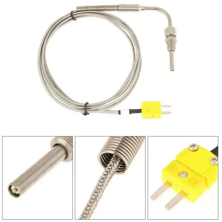 1/8" Diameter EGT Probe Exhaust Gas Temperature Sensor K Type Thermocouple 0-1150 Degree Egt Sensor for 2-Stroke Engines - Image 4