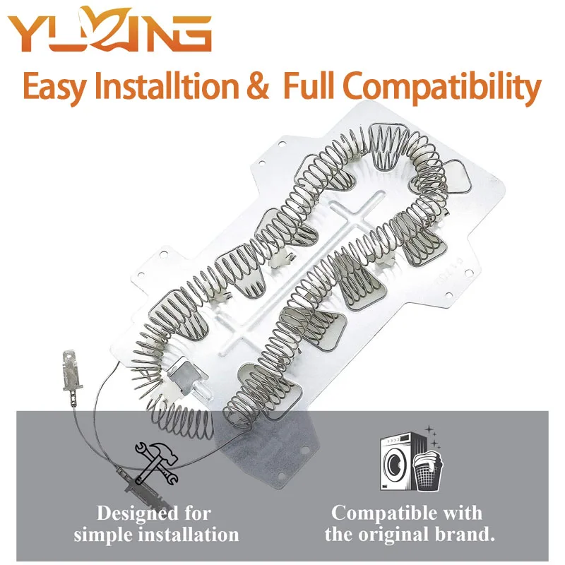 DC47-00019A Dryer Heating Element Replacement - Image 4