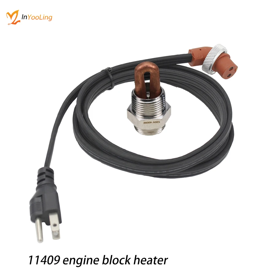 3/4" Thread SUS Adapter 120 volti 400 Watt Engine Block Immersion Heater - Image 4