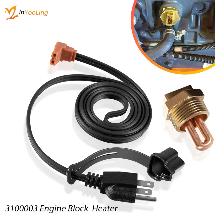 Engine Block Immersion Heater 3100003 Engine Block Immersion Heater Fit for Eagle - 画像 2