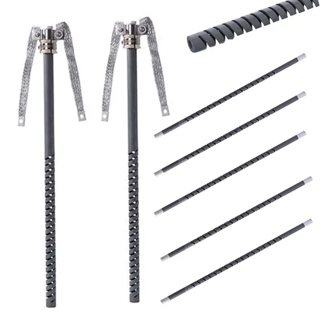 1625C Resistance Muffle Furnace Silicon Carbide Rod Heater With Export Quality - Imagem 4