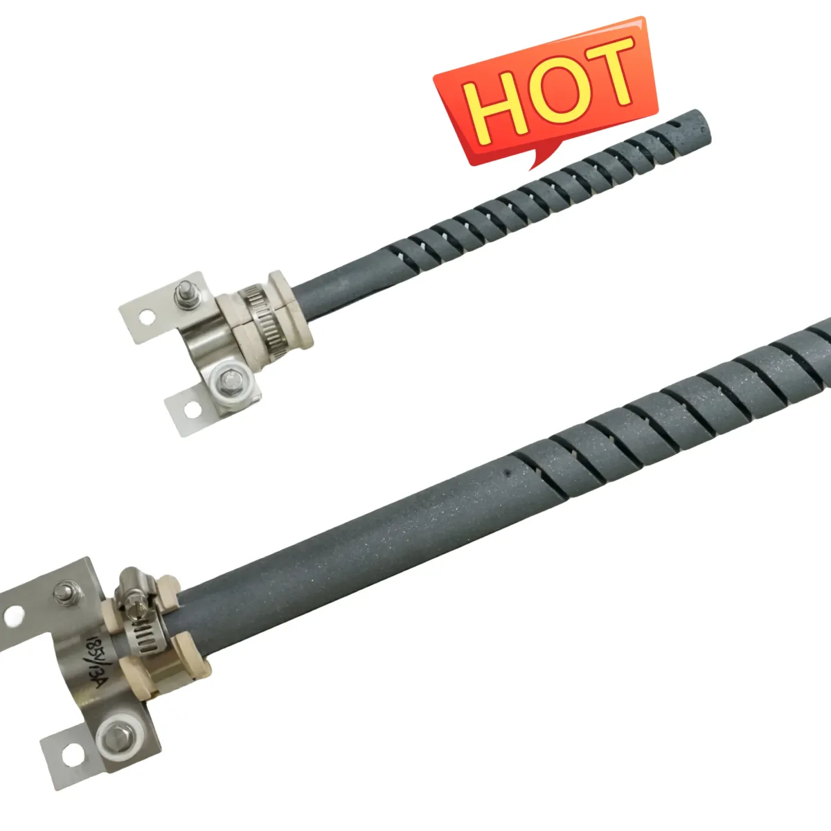 1625C Single Double Sprial Furnace Oven Silicon Carbide Electric Heating Rods