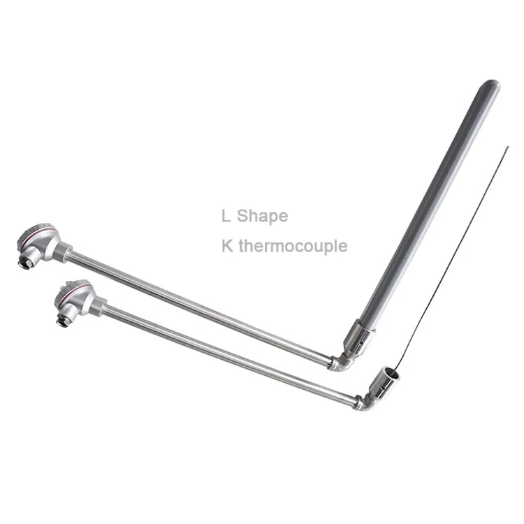 K Type Thermocouple 1200 Degree Wear-resistant Thermocouple Special Abrasion Thermocouple for Cement Plant WRNM-130/131/331 - Image 5