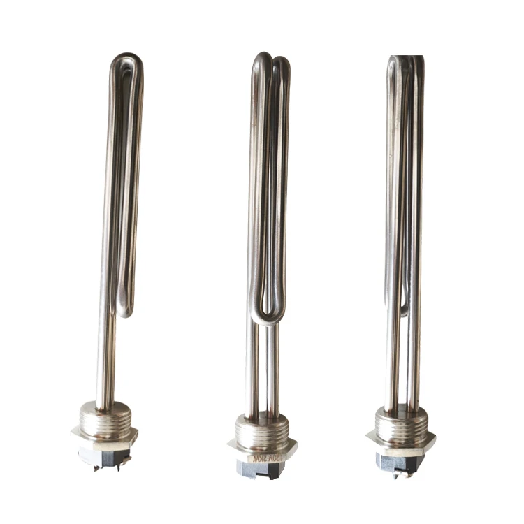 OEM SS304 Fold Back Type Water Heating Element Immersion Tubular Heating Element Brewing Water Heater