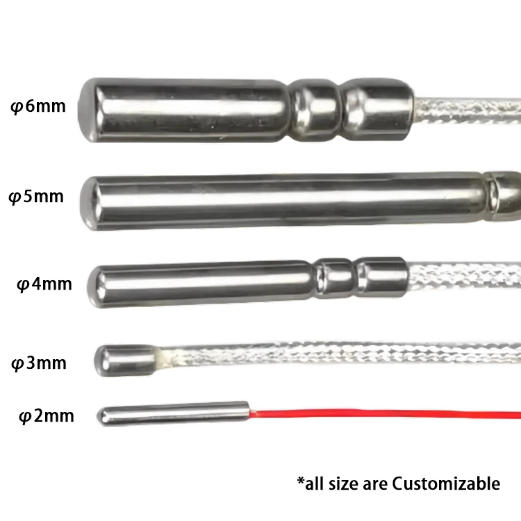 4mm*30mm Probe Flexible PT100 RTD Sensor PT1000 Temperature Sensor 3wire PTFE Cable 400C PT Resistance Detector Thermometer - Image 5