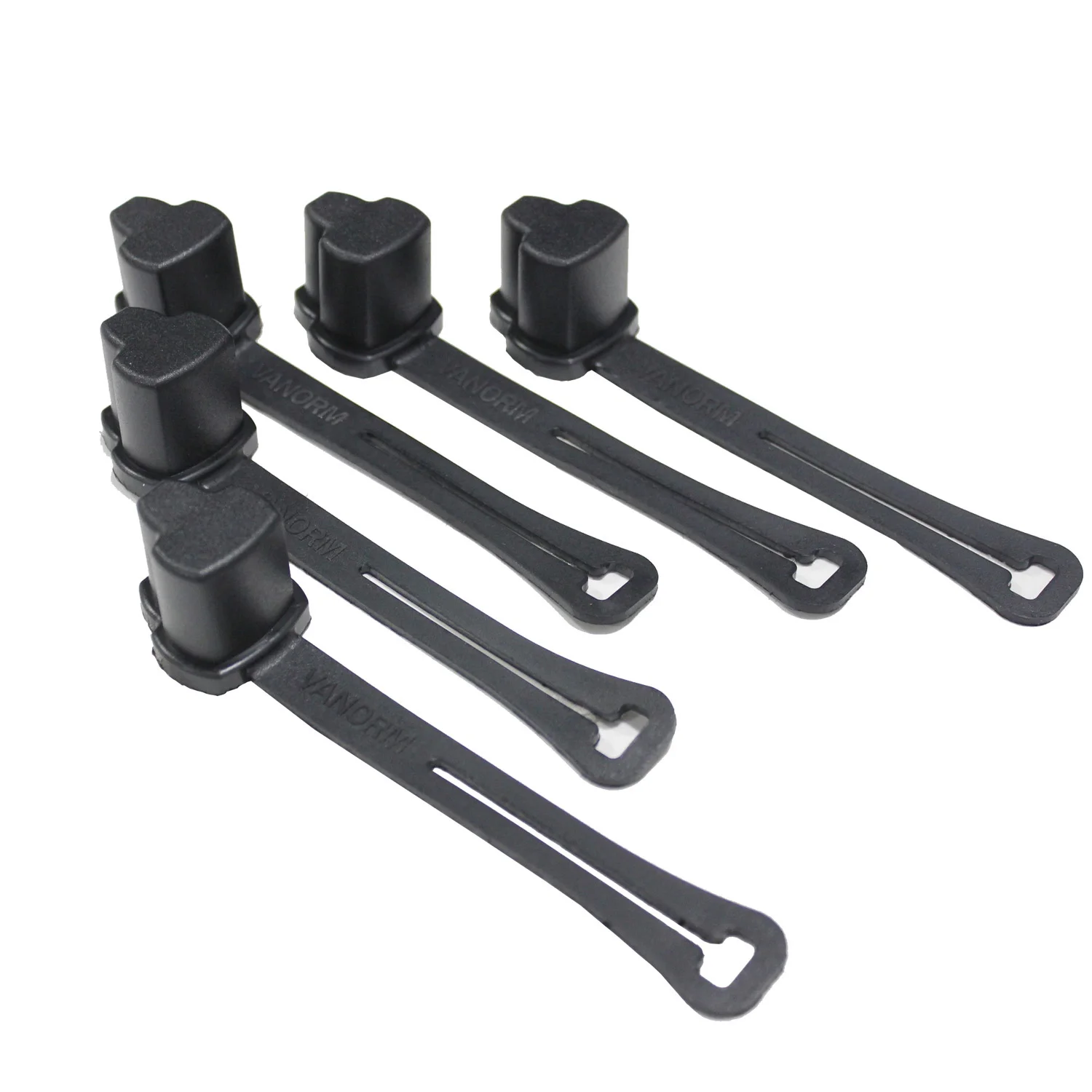 Black NEMA USA Standard 3 Pin AC Power Cord HPN Plug Plastic Dust Protection Cap - Image 5