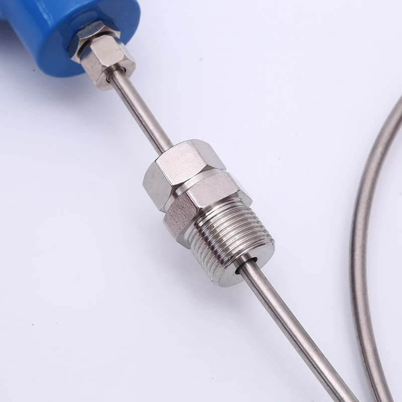 0-1300c Flexible Bendable Sheath WRNK-191 131 291 K Type Thermocouple 0-1200c Armored Mineral Insulated Thermocouple 5*300mm - Image 2