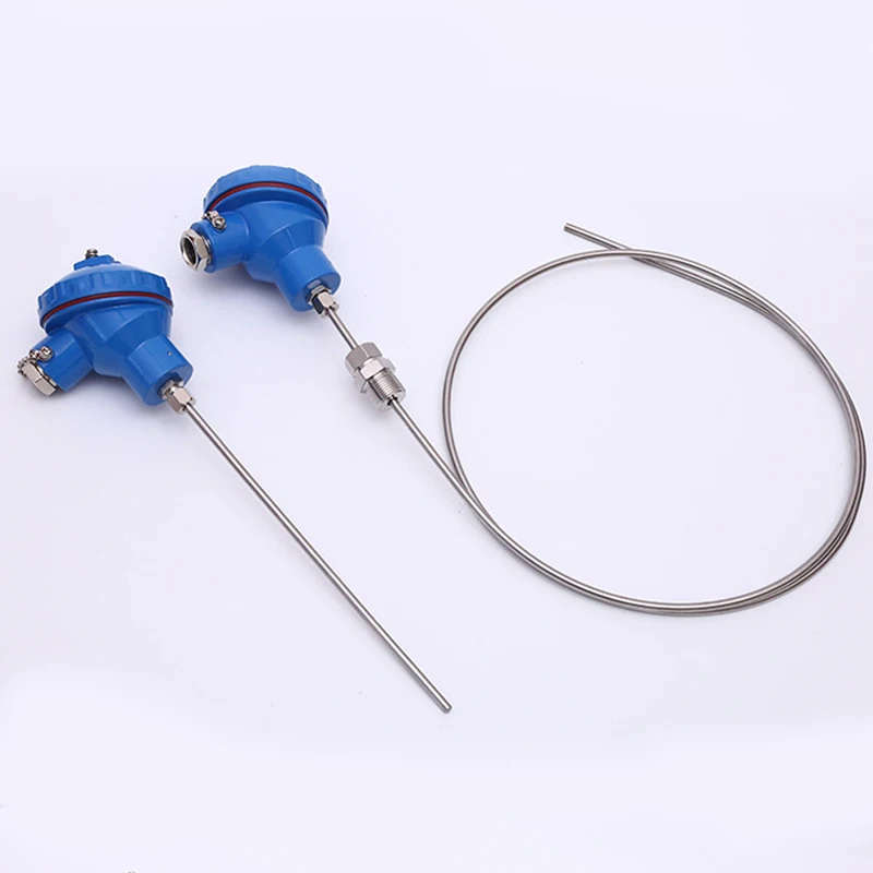 0-1300c Flexible Bendable Sheath WRNK-191 131 291 K Type Thermocouple 0-1200c Armored Mineral Insulated Thermocouple 5*300mm - Image 5