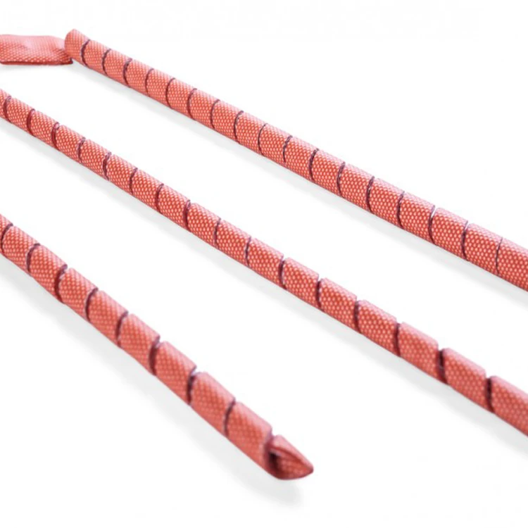 3mmx300mm 12v 24v 220v Silicone Rubber Spiral Heater Spiral Wrap Heaters Silicone Heating Belt With Temperature Controller - Image 4
