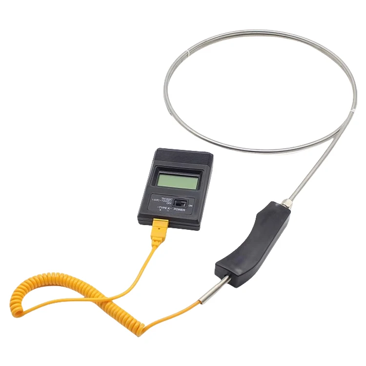 5*30mm k Type Thermocouple Handle Temperature Sensor Mineral Insulated Stainless Steel Probe N K E J Pt100 for Aluminum Water - Imagem 6
