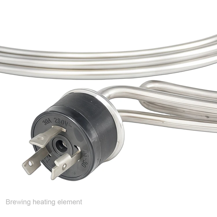 SS304 Immersion Heater Heating Element Multi-function Meniscus Triple Clampwith 1.5 Inch Tri-Clamp for Beer Brewing Heating - Image 3