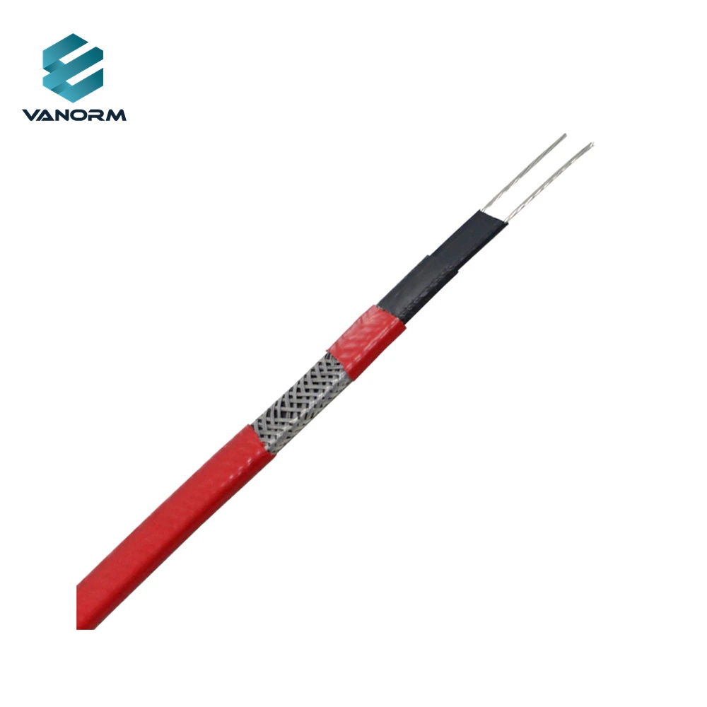 220V 30W Low Voltage Electric Self-Regulating Heating Cable Roof Pipe Driveway Flexible Silicone Heater Automatic Motor - Image 6