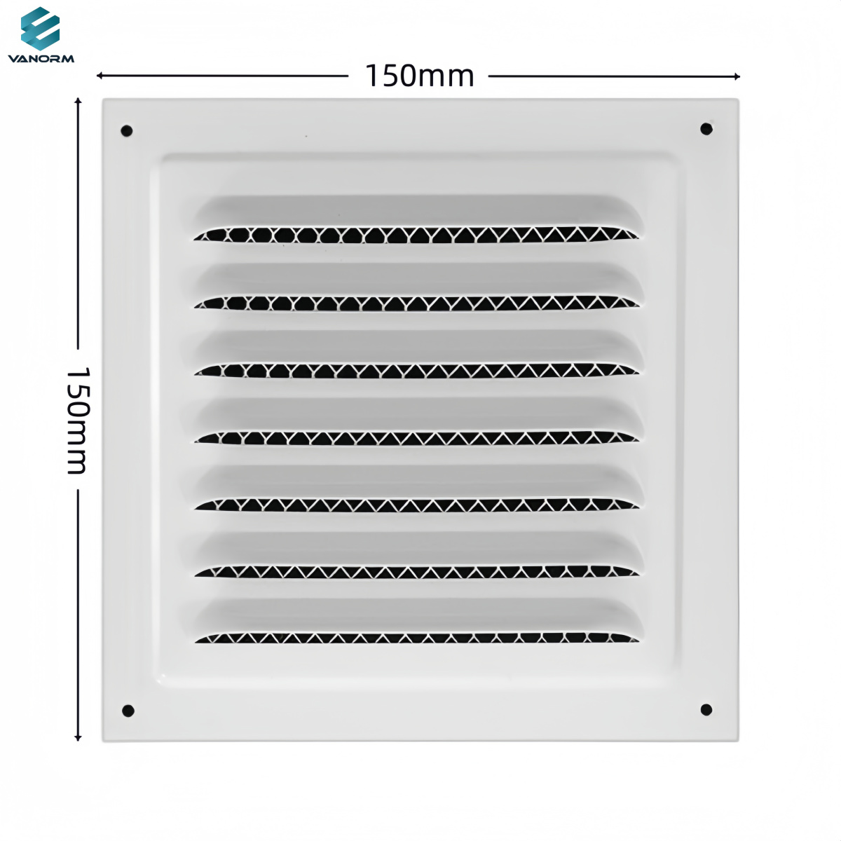 Stainless Steel Window Exhaust Hood Rainproof Cover Ventilation and Heat Dissipation Opening Louvre Outlet Ventilation Opening - Image 4