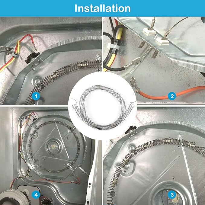 5300622034 Stainless Steel Heating Element Restring Coil 240v Voltage with Core Motor Components - Image 5