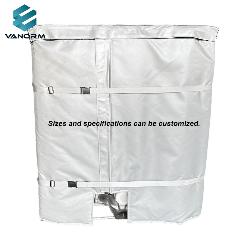 200L Oil IBC Drum Heater Jacket Tote Heat Blanket Temperature Controller 110V/220V 2.5KW Electric Silicone Heater Core Component - Image 4