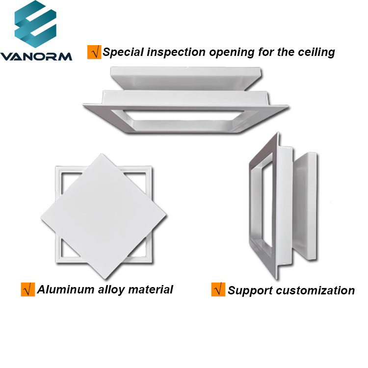 Aluminum Alloy Access Panel Inspection Opening Finished Ceiling Inspection Opening Invisible Decorative Cover Inspection Opening - Image 3