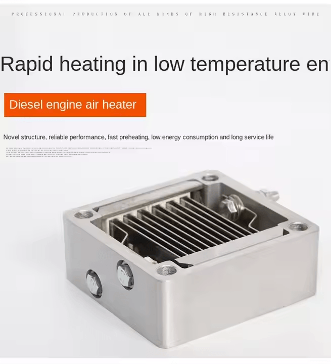 Customizable Stainless Steel Diesel Air Heater Intake Preheater Engine Block HeaterIntake Preheater Engine Block Heater - Image 3