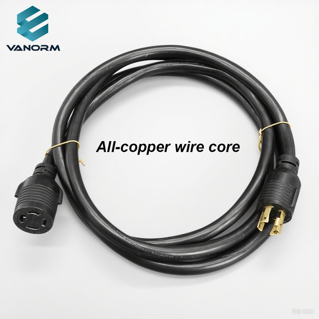 NEMA5-15P5-20P6-20P L6-20P C13 C19 C21 American Standard High-Power Server Power Cords 250V Flexible Heater Automatic Motor Key