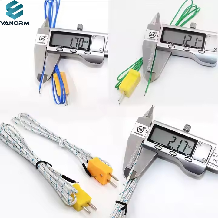 K-type Thermocouple Probe Temperature Measurement Wire Temperature Sensing Wire WRNT-010 Concrete Temperature Measurement Probe