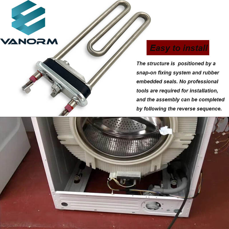 Immersion Tubular Heating Element High Efficiency Washing Machine Heating Assembly Replacement Heating Equipment - Bild 3
