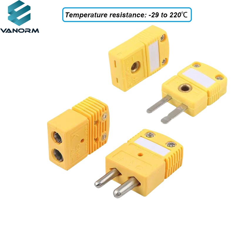 Thermocouple Large and Small Plugs and Sockets Temperature-sensing Wire Connectors Male and Female Connectors - Bild 2