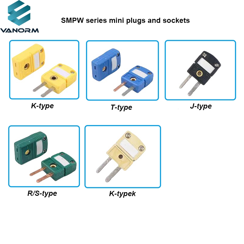 Thermocouple Large and Small Plugs and Sockets Temperature-sensing Wire Connectors Male and Female Connectors - Bild 4
