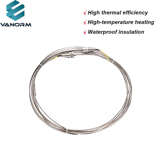MI Armored Metal Heating Cable Flexible Electric Heating Tape Stainless Steel Electric Heating Tape for Chemical Power Plants - Image 3
