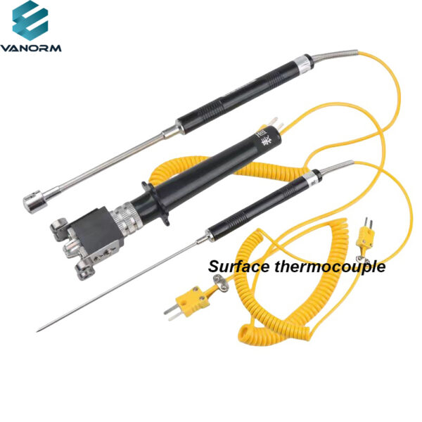 NR Series Industrial-Grade Handheld K-Type Temperature Sensor Probe Thermometer Customized OEM ODM Surface Thermocouple