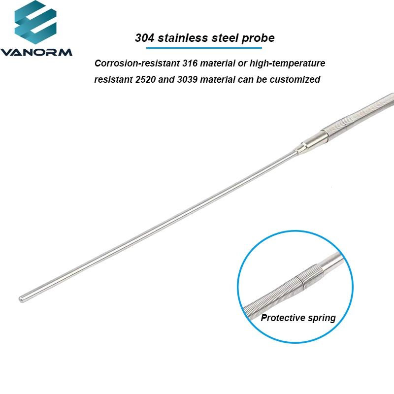 K-type Armored Thermocouple WRNK-191 Probe Temperature Sensor PT100/E/J High-precision Thermal Resistance Probe - Image 5