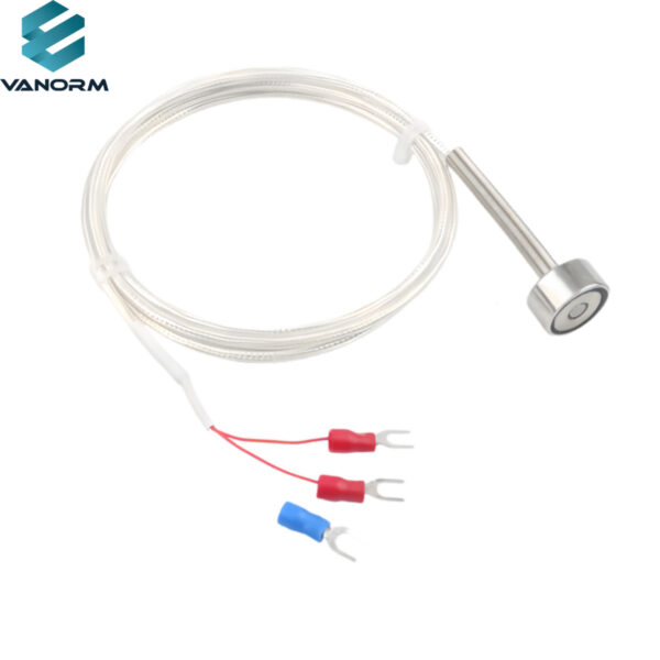 Magnetic Probe Magnet Thermocouple Thermal Resistance PT100 Temperature Sensor K-type Probe Surface Temperature Measurement
