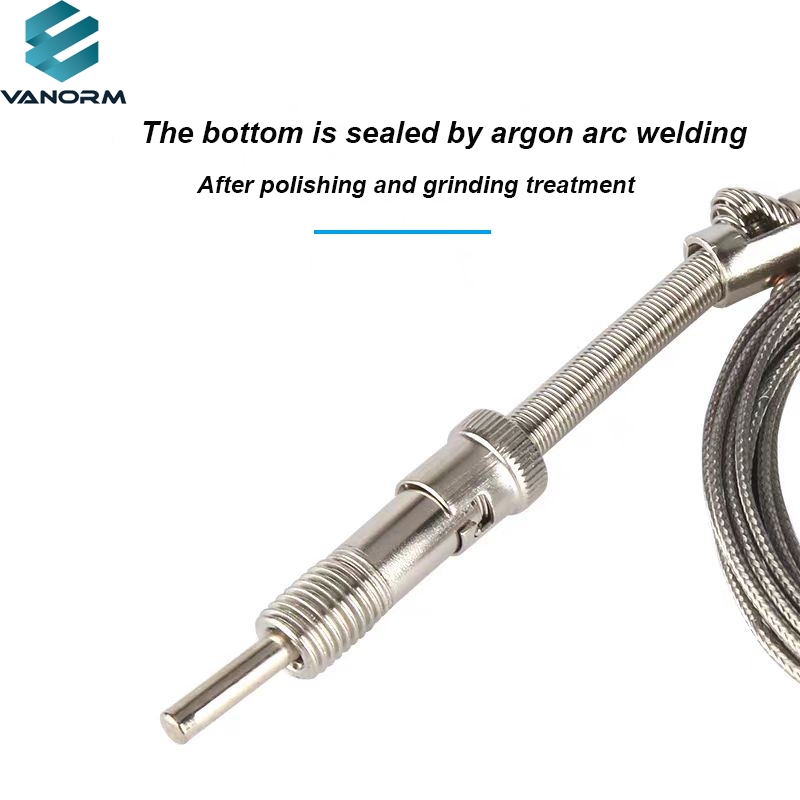 WRNT01 Press Spring Temperature Sensor Injection Molding Machine Temperature Sensor Probe K-type and E-type - Imagen 6