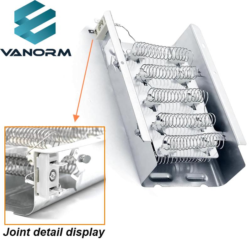 279838 Whirlpool Dryer 240V 5400W Compatible Dryer Heating Element Upgraded Stainless Steel Core Motor Component - Image 5