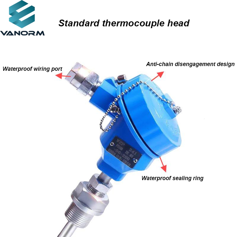 Explosion-proof Thermoelectric Barrier Explosion-type Thermocouple Temperature Transmitter Pt100 Temperature Sensor WZP-240 - Billede 3