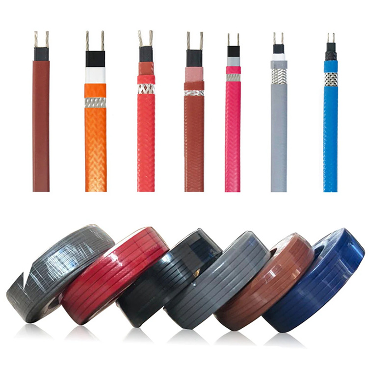 220V Polyolefin Insulated Self-Regulating Heat Trace Cable for Oil Industry Snow Melting Heat Regulation - Image 5