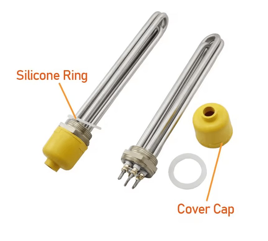 Electric Flange Immersion Heater for Farm Industries Water/Oil-Immersion Industrial Heating Used Condition - Image 5