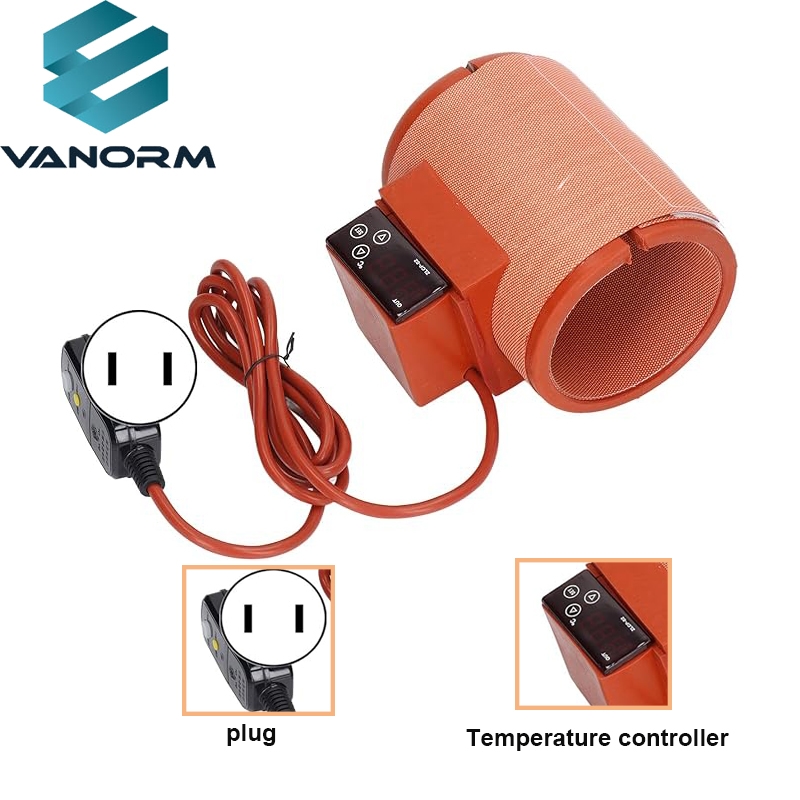 200W 300W 1000W Insulated Bucket Heater, SHC Silicone Rubber Pad Digital Heating Pads 3 Layers Electric Heating Pad - Image 3