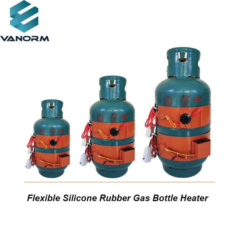 Customized 5kg 10kg 15kg 50kg Flexible Silicone Rubber Gas Bottle Heater Capacities Automatic Strip Heater Motor Core - Image 2