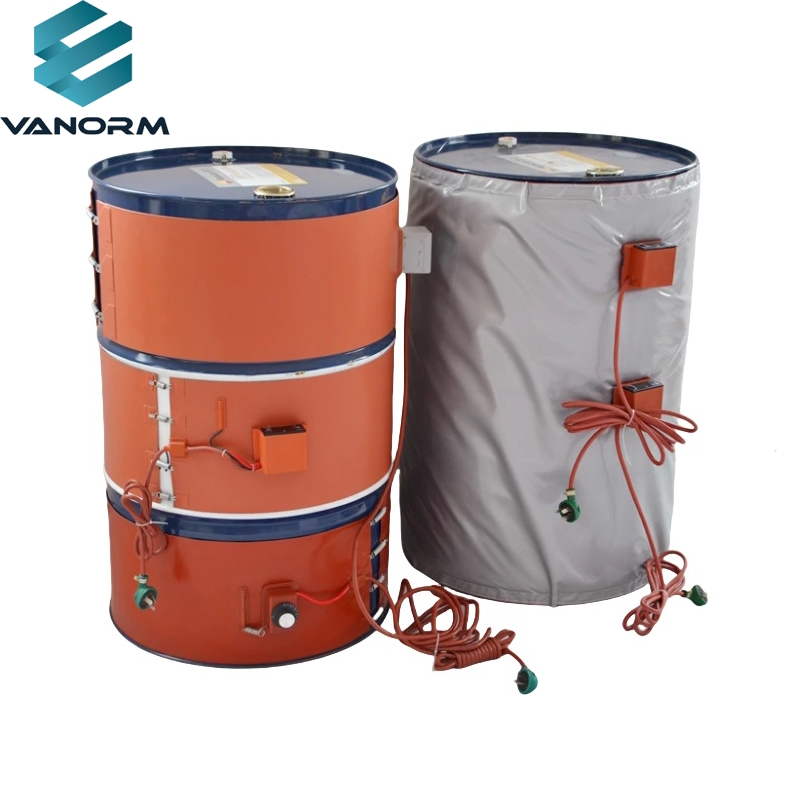 250x1740mm 220V 2000W Flexible Silicone Rubber Strip Heater 2000W Oil Drum Heater - Image 4